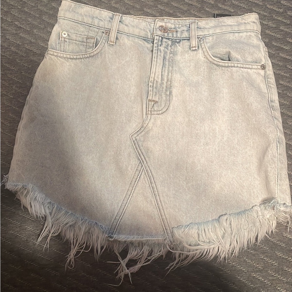 7 for all Mankind Jean Skirt